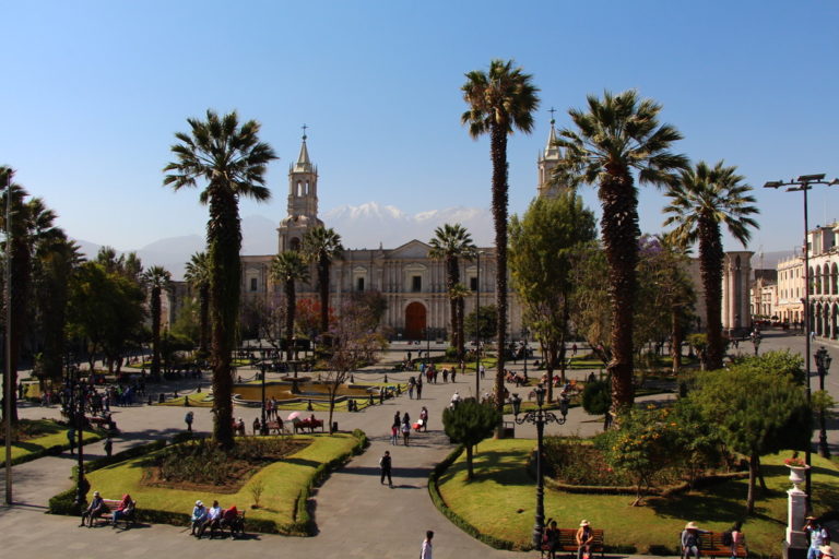 Plaza de Armas, Arequipa, Peru