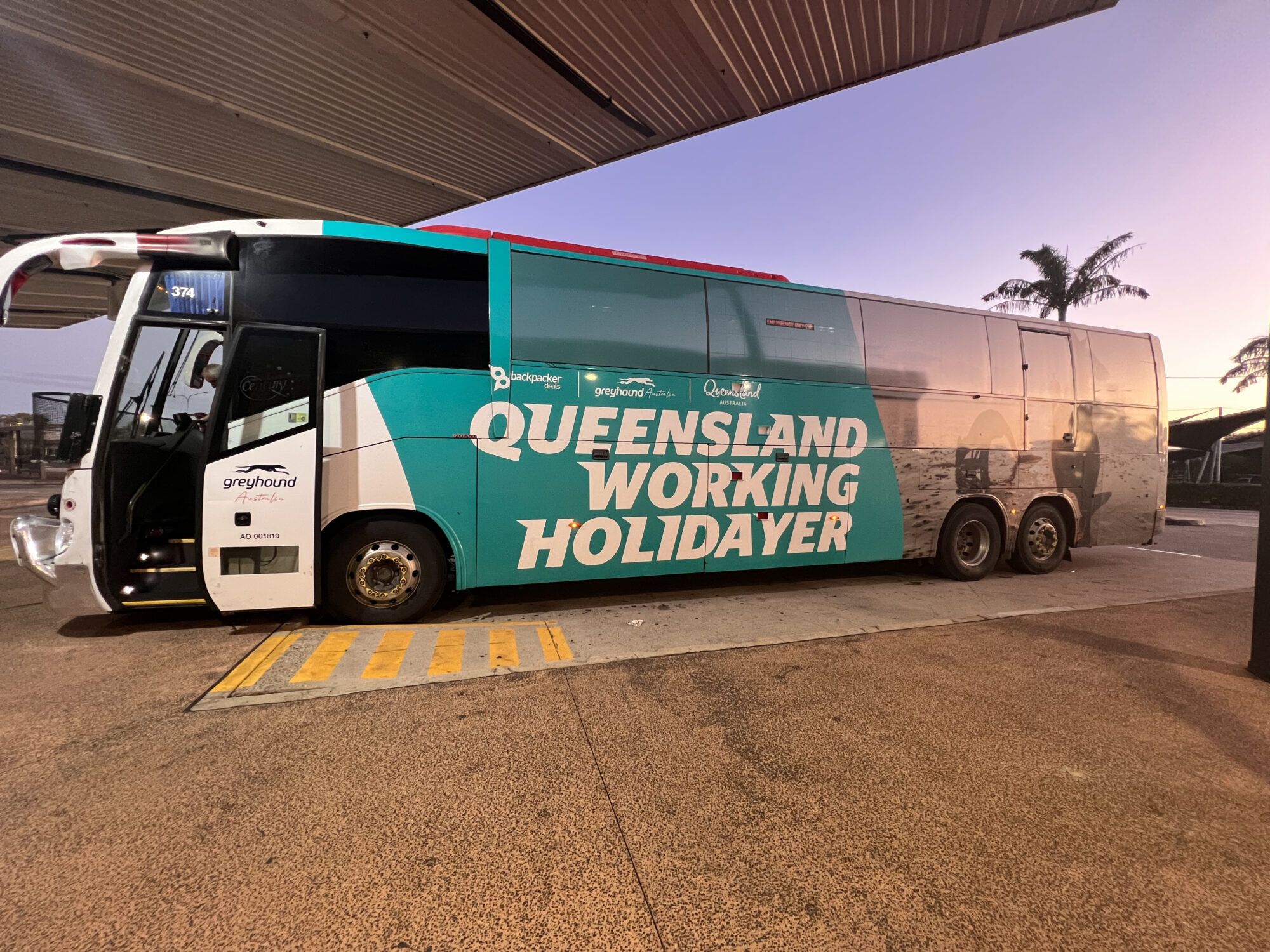 Greyhound Bus, Australien