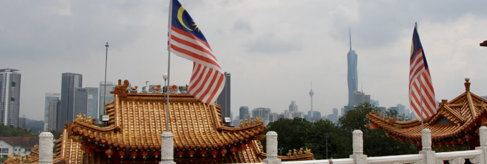 Thean Hou Tempel in Kuala Lumpur, Malaysia